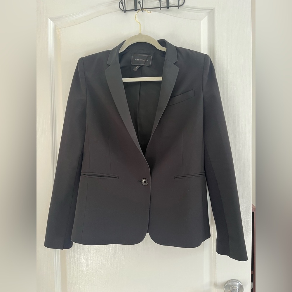 BCBGMAXAZRIA Black Blazer